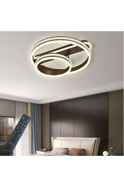 DELIGHT Lustra LED Egeria 150W/9100lm 3000K/4000K/6500K cu Telecomandă 300+500mm