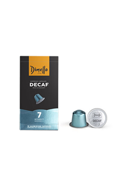 DİMELLO Κάψουλες Decaf συμβατές με Μηχανή Nespresso - 10τεμ.
