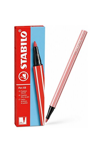 Stabilo Felt Tip Paint Pen Sparkling Pink 68/28 Pack of 10