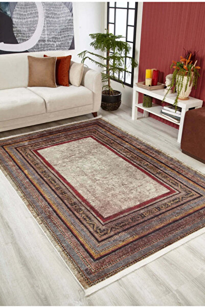 halinet Halı.Net Mink Vintage Antique Washable Non-Slip Living Room Carpet Ha...