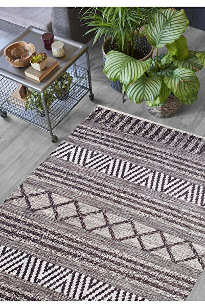 halinet Halı.Net Multi-Colored Modern Washable Non-Slip Living Room Carpet Ha...