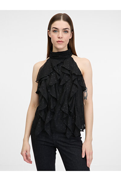 ORSAY Black blouse without sleeves