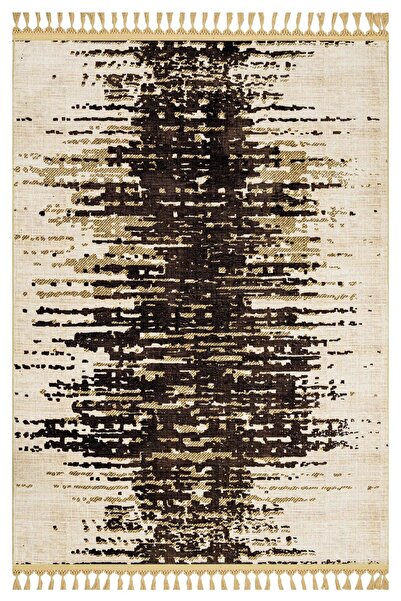 halinet Halı.Net Cream Vintage Antique Washable Non-Slip Living Room Carpet M...