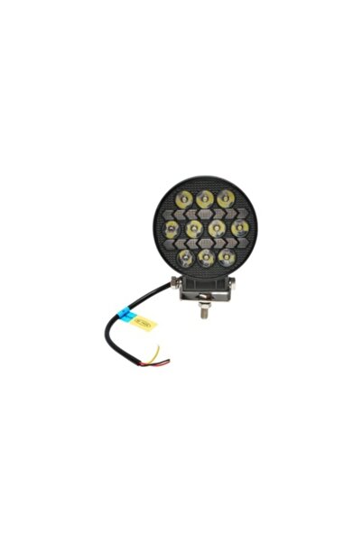 Led Light Alex Proiector LED rotund cu DRL 9-80 V, 76 W, alb-galben, carcasă ...