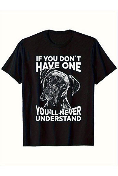 yiou trendy clothing Boxer dog T-shirt