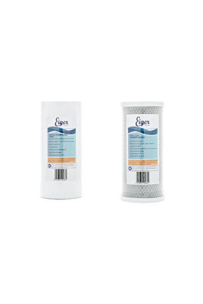 Eiger Filter Eiger Σετ Φίλτρων PP + CTO για Συσκευές Big Blue 10" x 4.5"