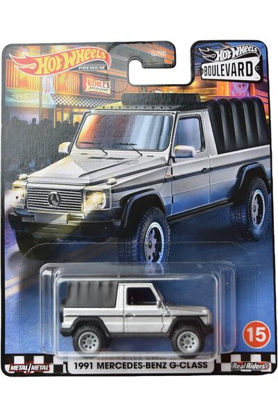 HOT WHEELS Premium 1/64 - Boulevard #15 - 1991 Mercedes-Benz G-Class