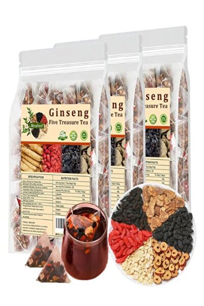 Ginseng شاي الكنوز الخمسة