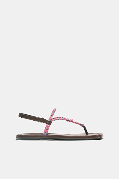 Pull & Bear İpli düz sandalet