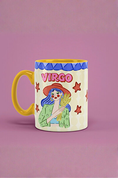 Hello Melody Design كوب هدية من سلسلة بورش "VIRGO" - تصميم أصلي مطبوع رقميًا ...