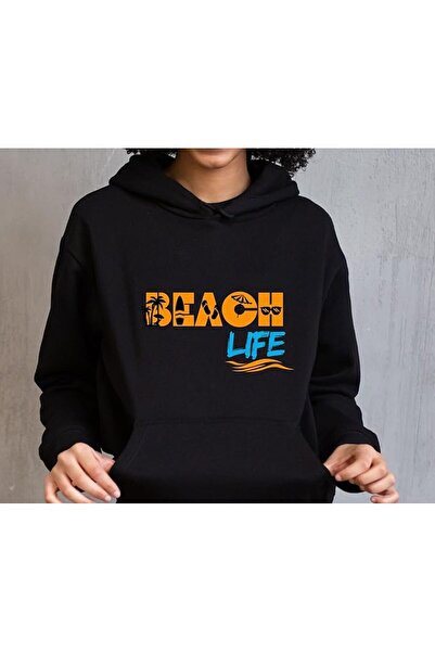 not Unisex Printed Pullover Hooded Sweatshirt Cozy Warm and Comfortable Fleece - Perfect for Layering in UAE's Climate - Lightweight Soft Breathable