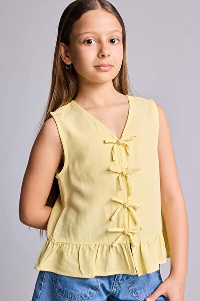 DeFacto Short Sleeve Blouse Girl Child H1220A826Hs
