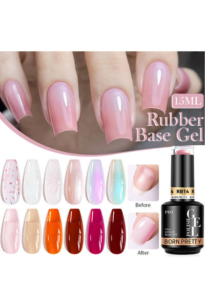 Born Pretty Rubber Base Jel 15 ml (RB011)