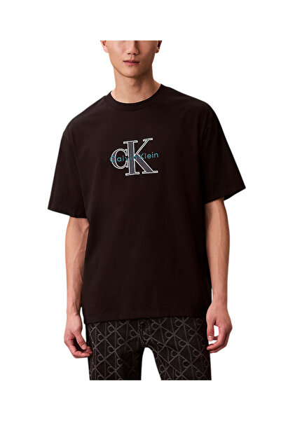 Calvin Klein Ανδρικό T-shirt Μαύρο LV04RE815G-UB1