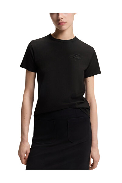 HUGO Γυναικείο Damacia T-shirt Μαύρο 50561233-001