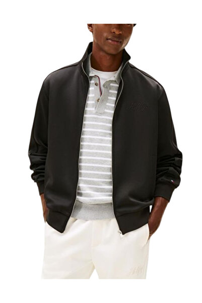Tommy Hilfiger Ανδρική Ζακέτα Μαύρη MW0MW41447-BDS