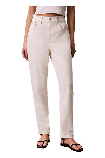 Calvin Klein Γυναικείο Mom Τζιν Λευκό LV047F703G-ASN