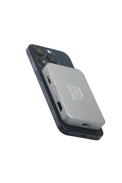Dark DSEM7 10Gbps USB-C, 4K60Hz HDMI, 100W PD, 8TB NVMe M.2 SSD Disk Kutusu D...