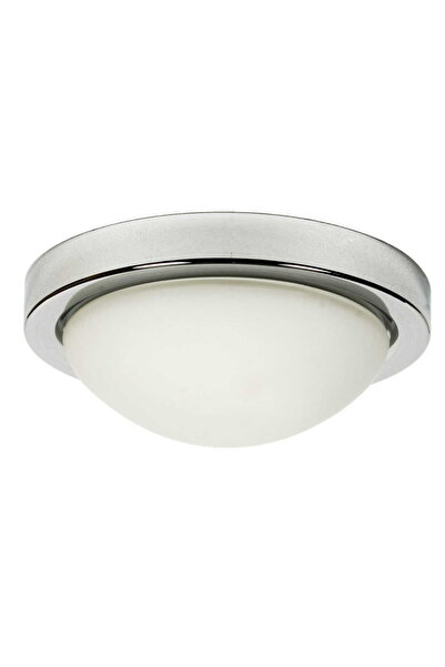 Candellux RODA 11-96916 Plafonieră cu montaj la plan, Inel cromat și sticlă a...