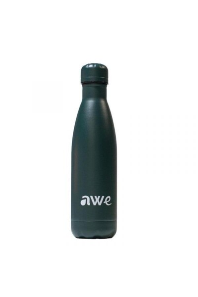 awe Sticlă din oțel inoxidabil, mată, 500 ml, verde