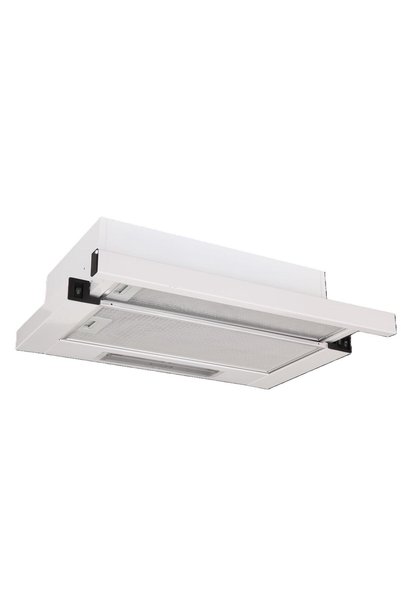 Tecna 8960 Beyaz Sürgülü Aspiratör - 460 m3/sa Emiş Gücü