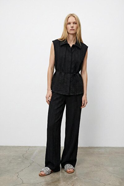 Quzu 26Ypnt01649 Wide Leg Pants