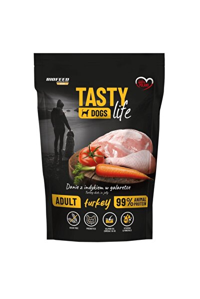 BIOFEED Tasty dog life Mini Curcan 90% Pouch 150g