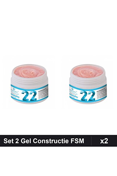 Makeup Set 2 Gel Constructie UV LED FSM 15g, Constructie Unghii Profesional