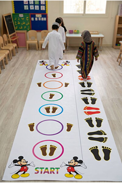 PRINTS Two-Stage Footwork Game - Kinetic Game for Kids and Adults to Develop ...