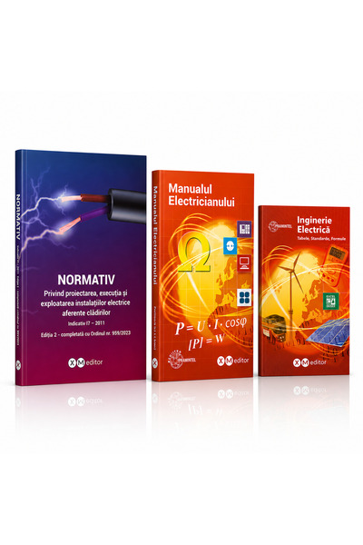 XM Set Premium Electricieni:Normativ+Manualul Electricianului+Inginerie Elect...