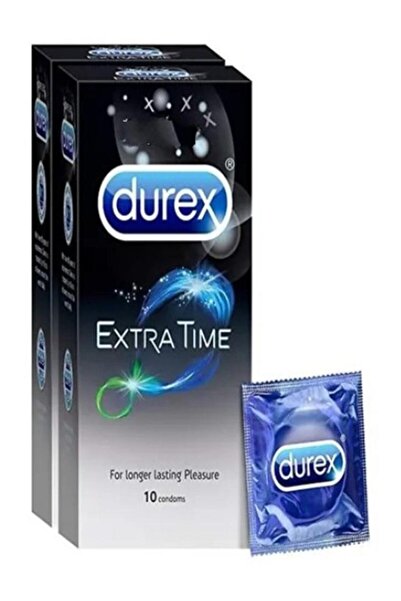 Durex Play Durex Extra Time Condoms - 10 Count (Pack of 2)