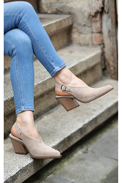 EREN SHOES BAG VERONİKA Sandale Western din piele naturală de căprioară