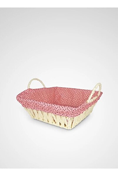 atastore2017 Wicker Cloth Bread Basket Rectangular Colored Royaleks-8822