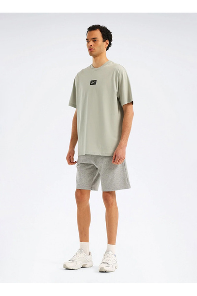 Reebok LC 6161 TUCHE TEE Gri Yuvarlak Regular Fit Düz Erkek T-Shirt