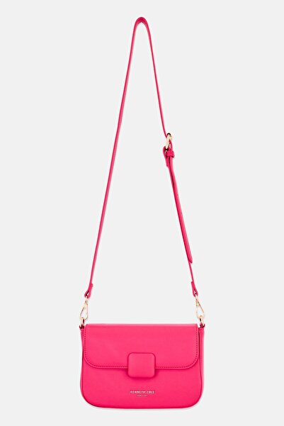Kenneth Cole Women Brand Logo Cross Body Bag, Pink