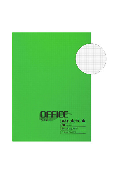 Zumzeria Lime Green A4 Mathematics Notebook 60F