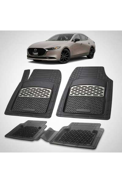 TEAMCAR Covorașe compatibile pentru Mazda 3 BP Facelift Sedan 2024-2026 |   A...