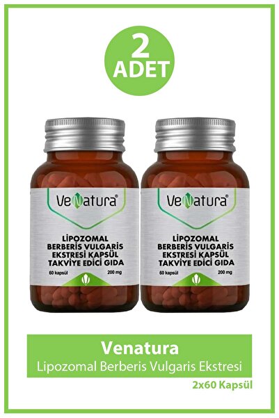 VeNatura Lipozomal Berberis Vulgaris Ekstresi 60 Kapsül 2 Adet