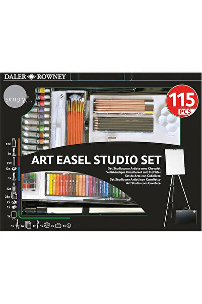 Daler Rowney Daler-Rowney Art Studio Easel Painting Set