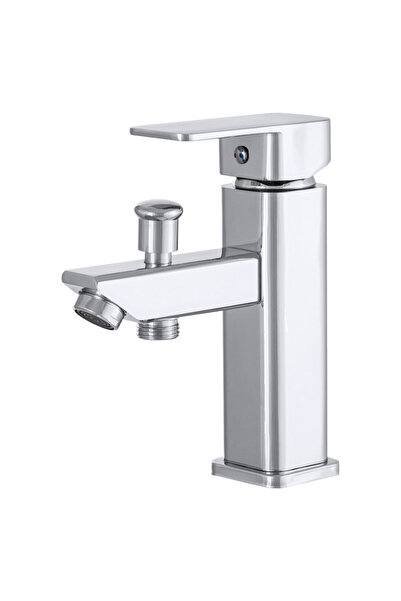 Granitan Set Baterii Lavoar Granitan, Crom, Plastic/Metal, Negru