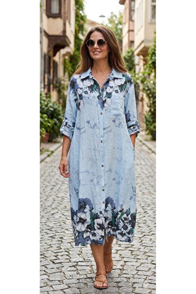 VİZYON Italian Linen Dress