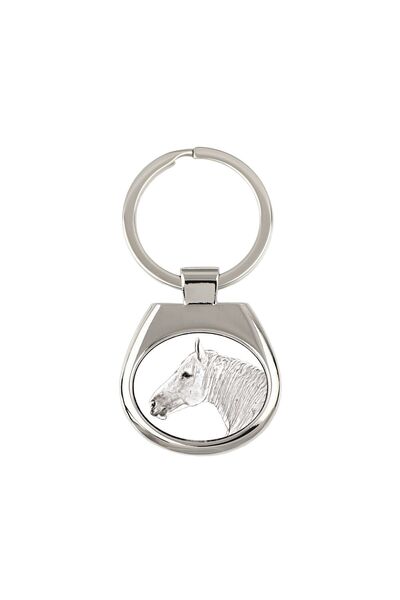 Art - Dog Art-Dog Breloc Personalizat Cal Boulonnais – Pandantiv Metalic Argi...