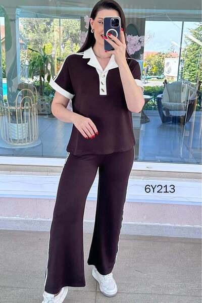 İnce Topuk Polo Collar Modal Set 6Y213