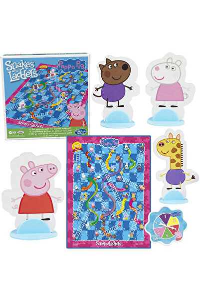 Hasbro Games Joc de societate Hasbro Scări și șerpi Peppa Pig și personajele ...