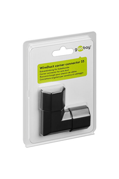 goobay Naroznk for grille trim 33mm Black