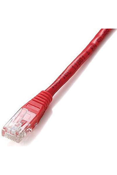 EQUIP cablu de rețea 625423 rj-45 u/utp categoria 6 0.25 metri roșu
