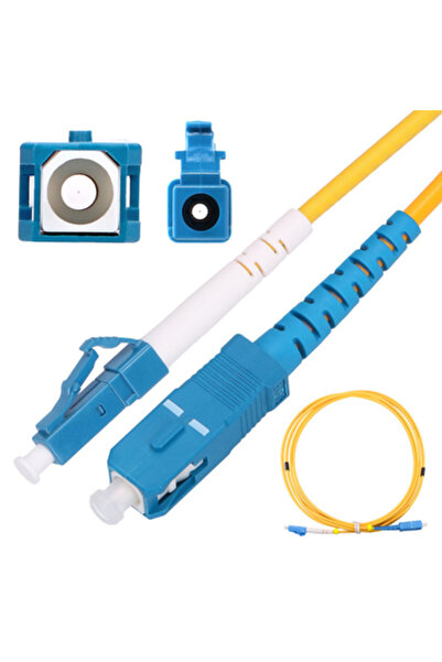 Extralink LC/UPC-SC/UPC |   Cablu patch |   Monomod, Simplex, G652D, 3mm, 5m