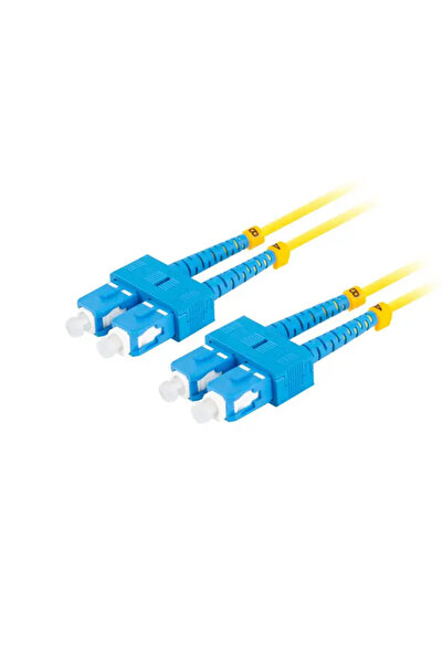 Lanberg Furtun G657A1 (2 m) Galben Duplex