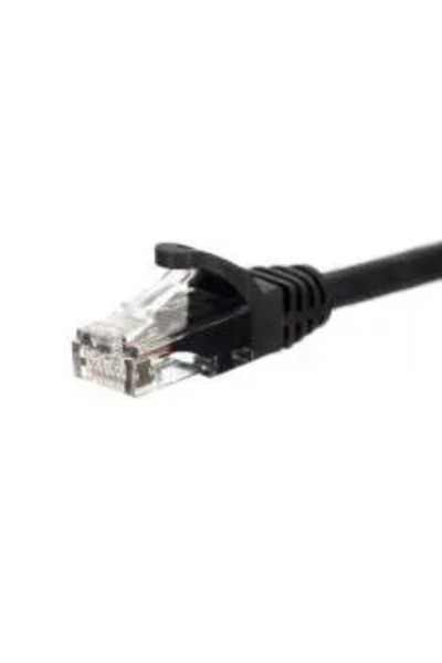 Netrack Cablu patch RJ45, înveliș turnat, Cat. 6 UTP, 2m negru
