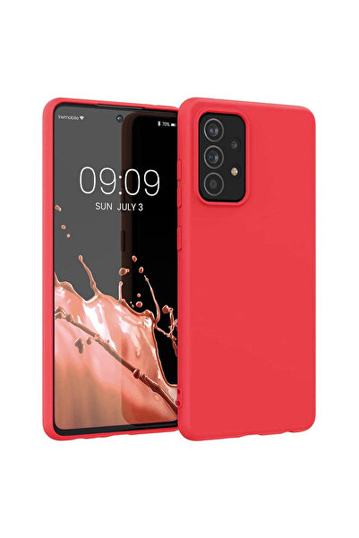 Hurtel Husă Silicon Moale Flexibilă Cauciuc pentru Samsung Galaxy A22 4G roșu